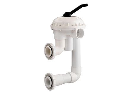 Pentair Hi-Flow„¢ Multi-Port PVC Backwash Valve for Side Mounted  D.E. Filters | 261142