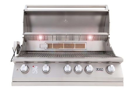 Lion Premium Grills L-90000 40" Propane Gas 5-Burner Stainless Steel | 90814