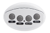 Pentair iS4 Spa-Side Remote Control | 4 Button White 150 ft Cable | 521887