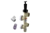 Pentair Backwash Valve for use with DE & Sand Filters | Push-Pull Valve | 2" PVC with Unions | 263064