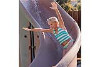 SR Smith TurboTwister Pool Slide | Left Turn, Gray Granite | 688-209-58224